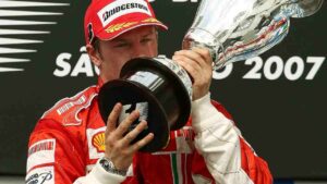 Kimi Raikkonen, campione del mondo 2007 (Formula1)