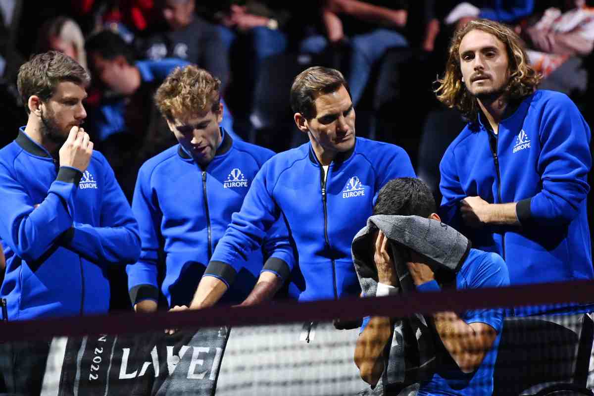 I componenti del Team Europe in Laver Cup