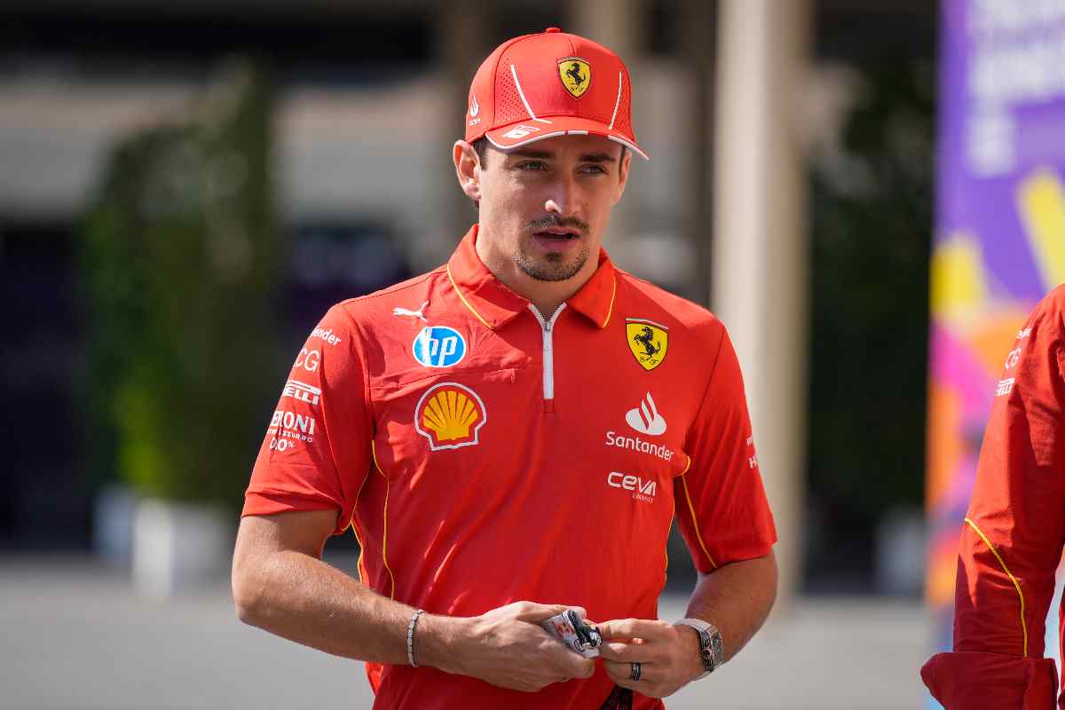 Charles Leclerc, pilota della Ferrari