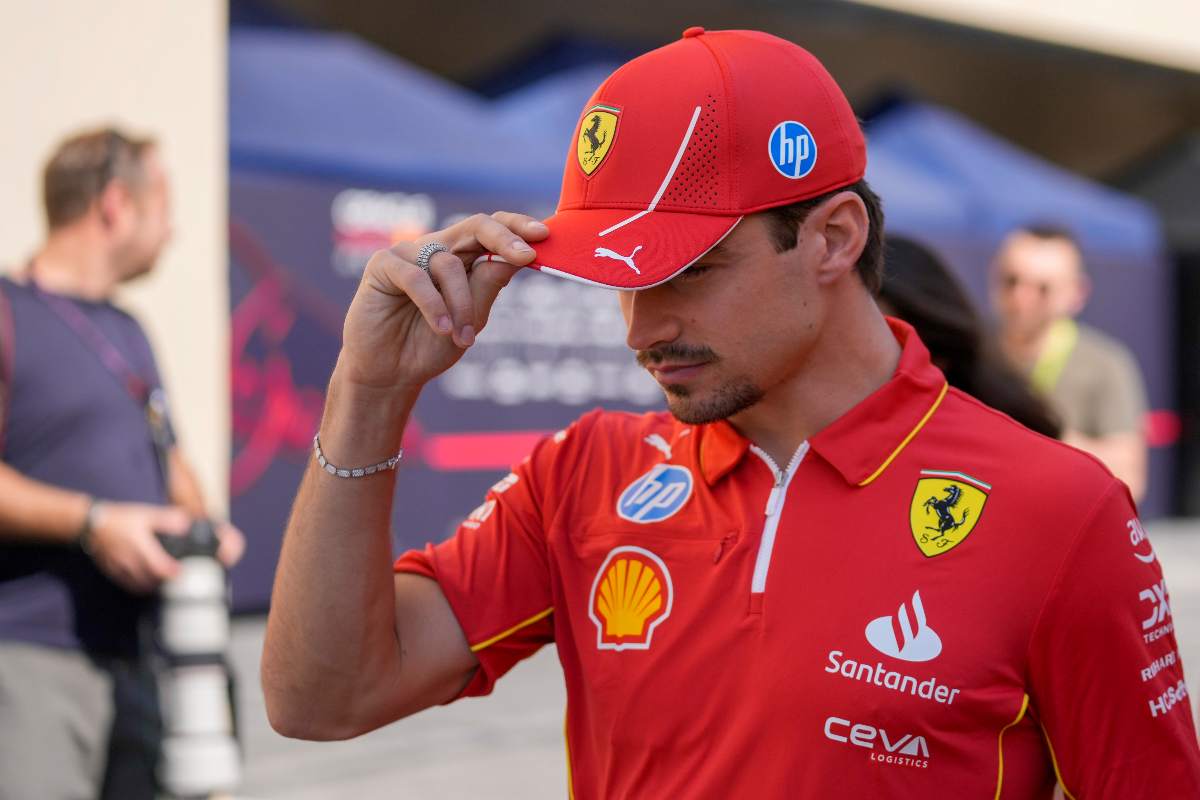 Charles Leclerc, pilota della Ferrari