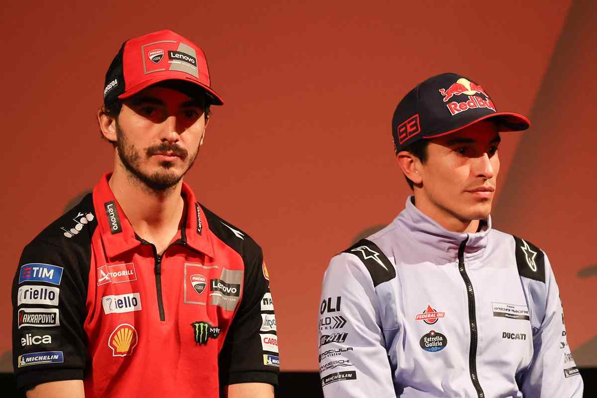 Francesco Bagnaia e Marc Marquez