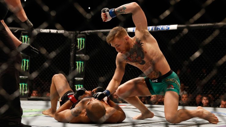 McGregor in azione (DAZN)