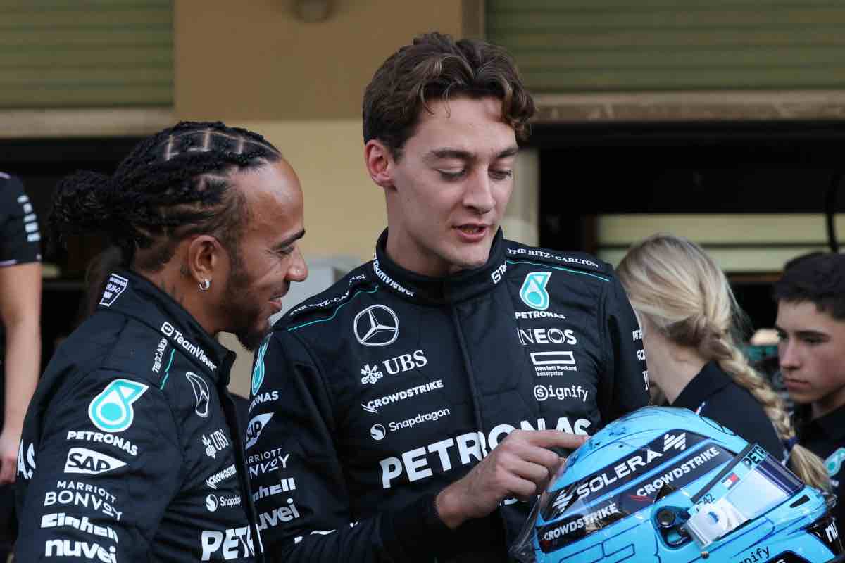 Lewis Hamilton George Russell