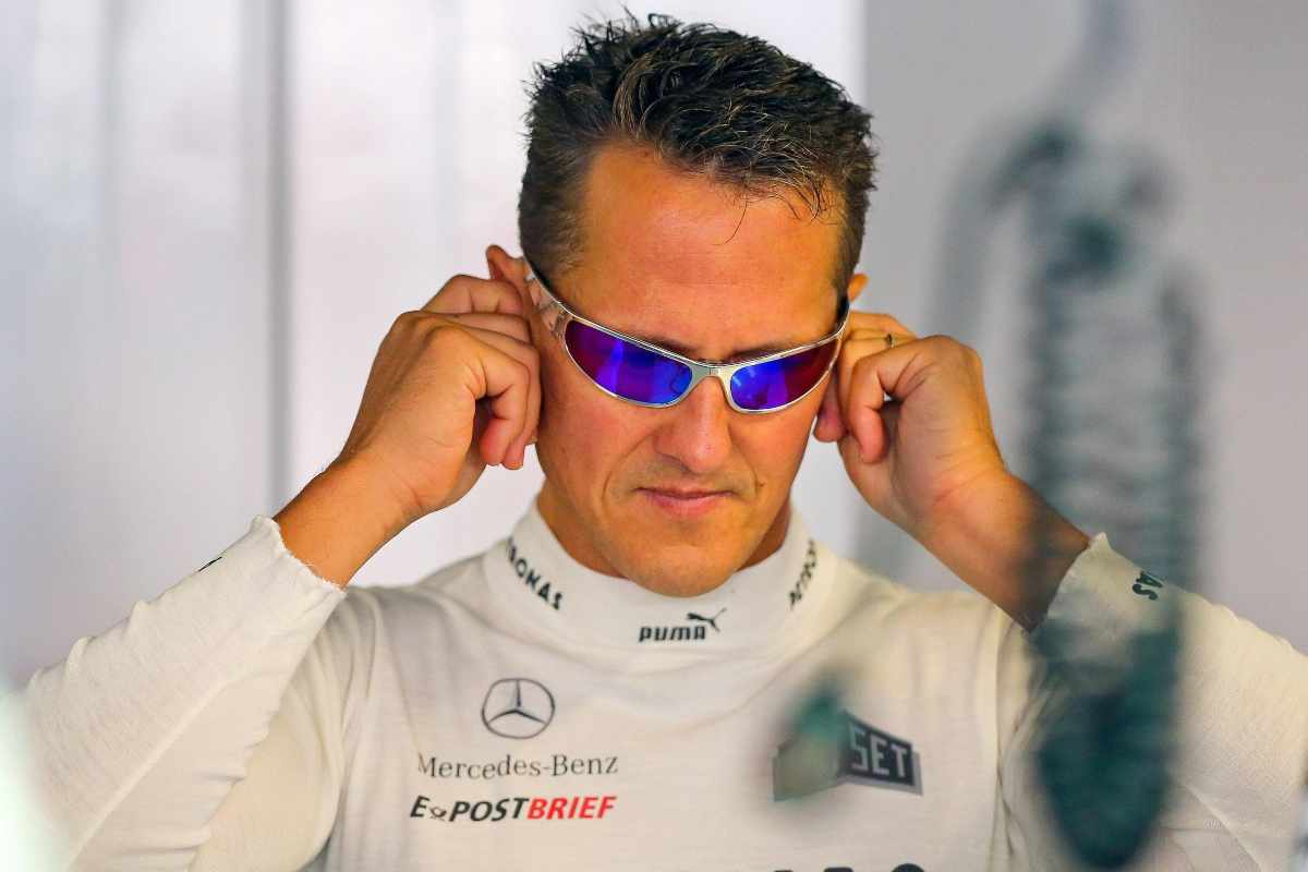 Michael Schumacher ai tempi della Mercedes