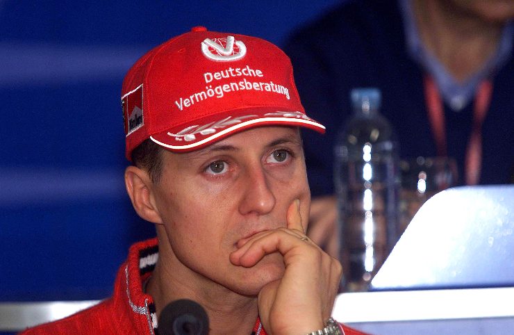 L'ex pilota della Ferrari Michael Schumacher