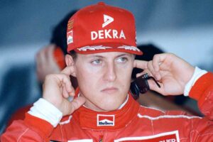 Michael Schumacher ai tempi della Ferrari