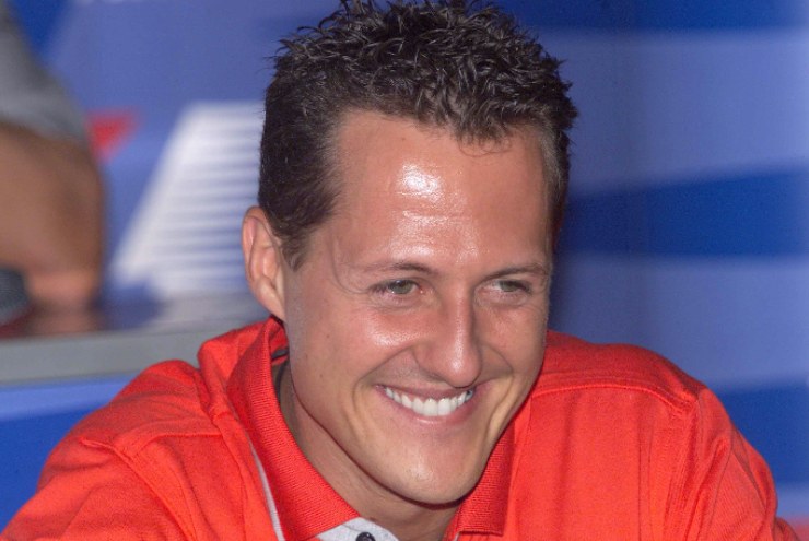 La felicità di Michael Schumacher