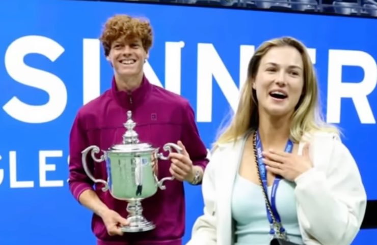 Kalinskaya e Sinner dopo gli Us Open