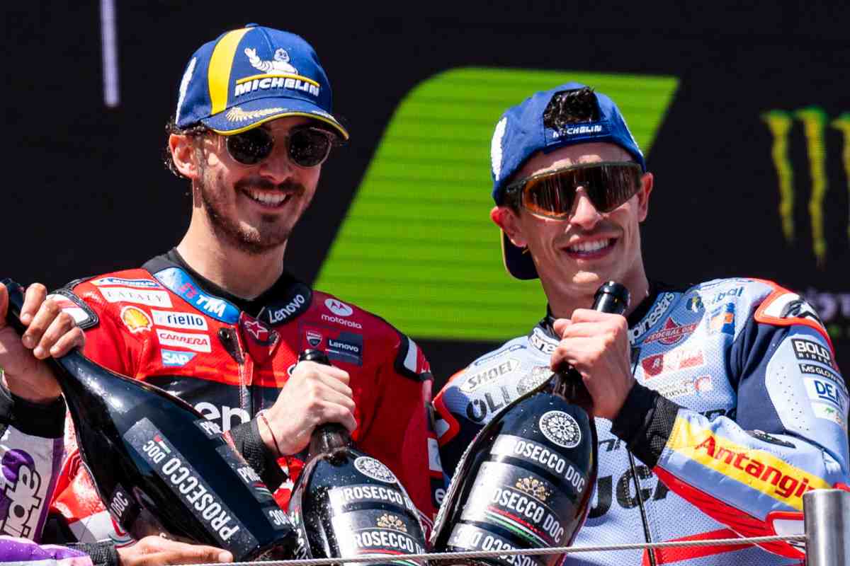 Francesco Bagnaia e Marc Marquez