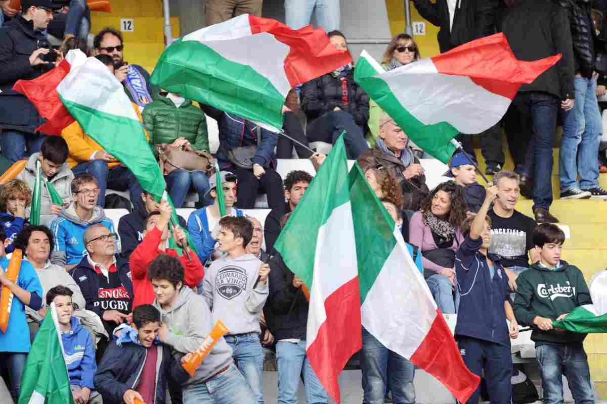 Tifosi della nazionale di rugby