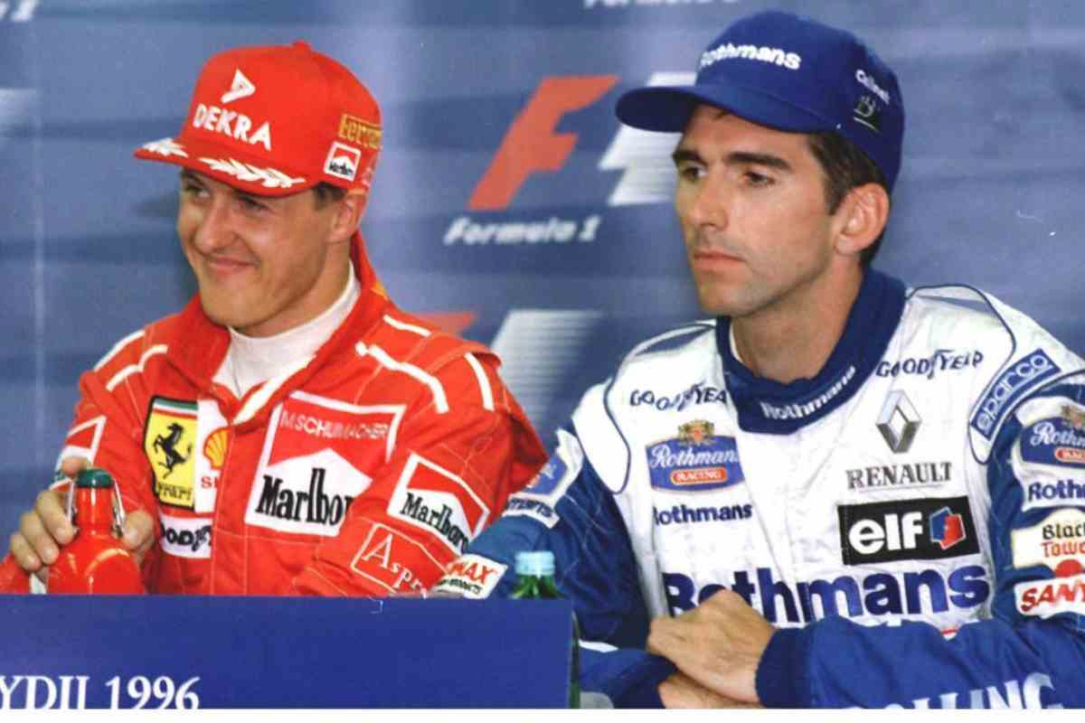 Michael Schumacher e Damon Hill