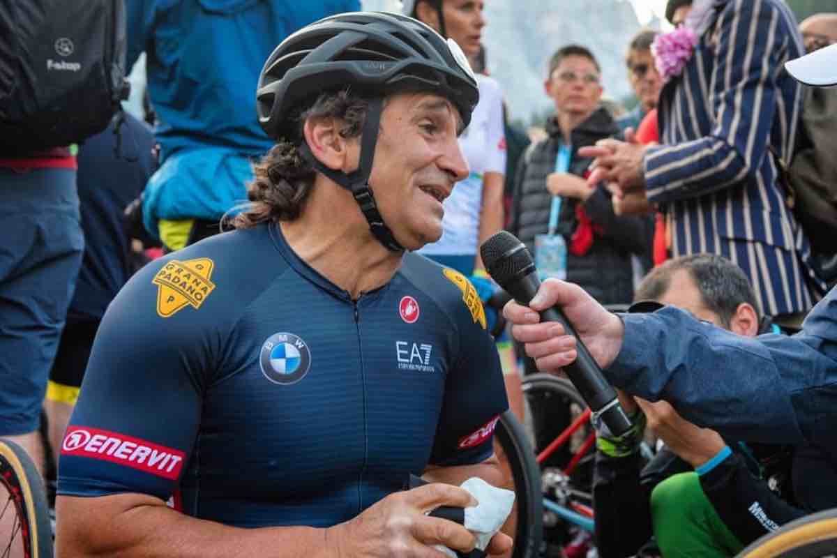 Zanardi intervistato sulla handbike