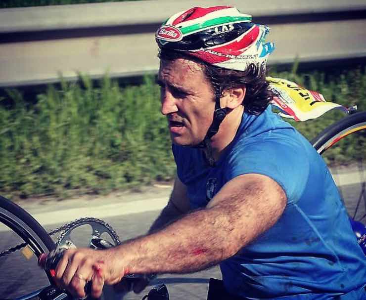 Zanardi sulla handbike