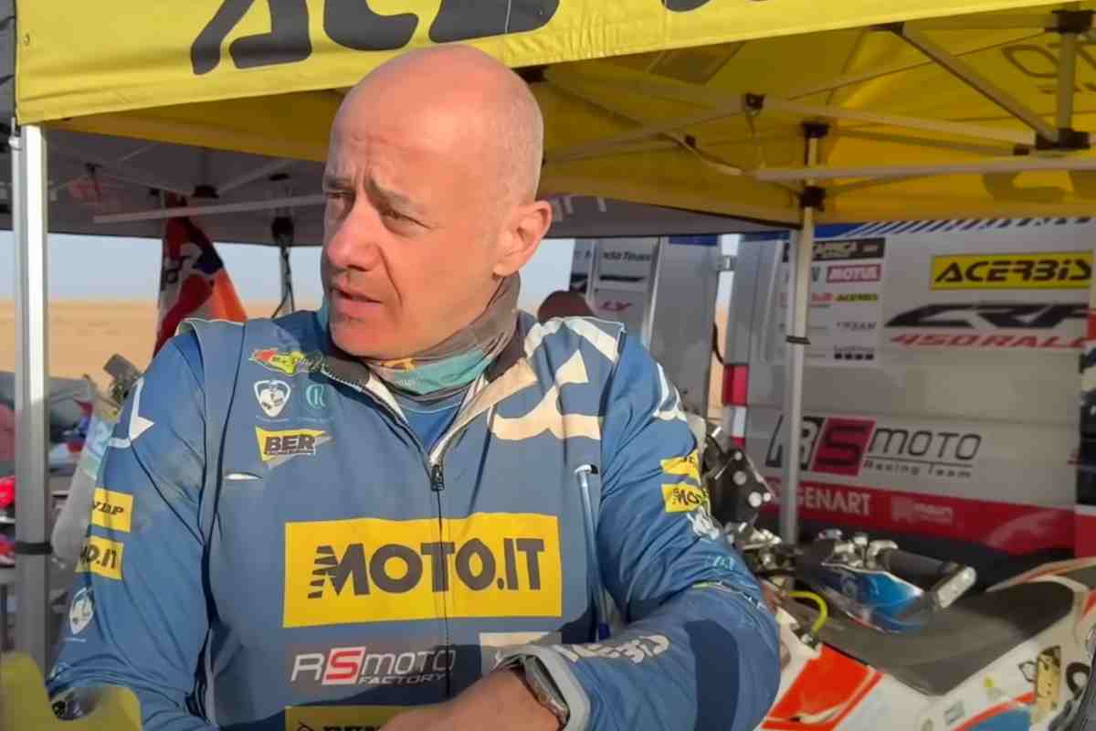 Andrea Perfetti all'Africa Eco Race