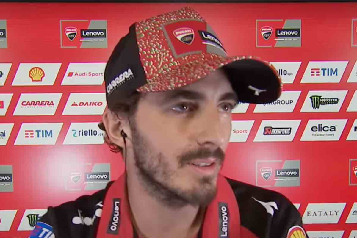 Bagnaia intervistato a Sky nel post gara