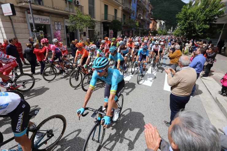 Ciclisti al giro d'Italia