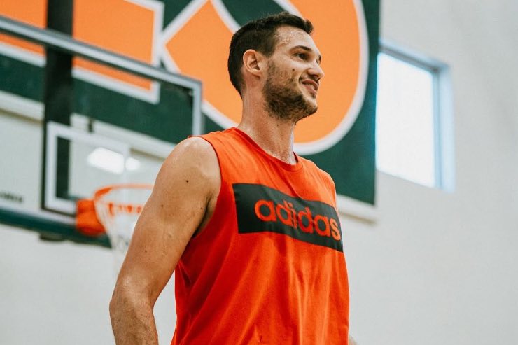 Danilo Gallinari in allenamento