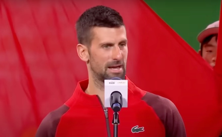 Djokovic a Shanghai