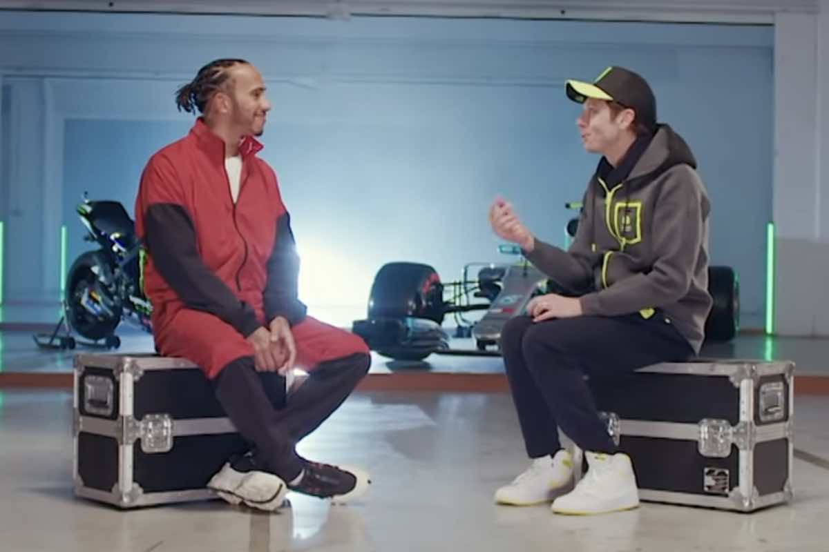 Hamilton e Rossi intervistati insieme