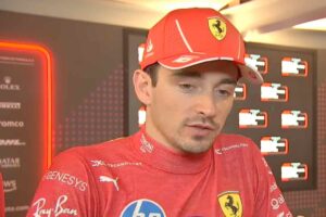 Leclerc intervistato da Sky