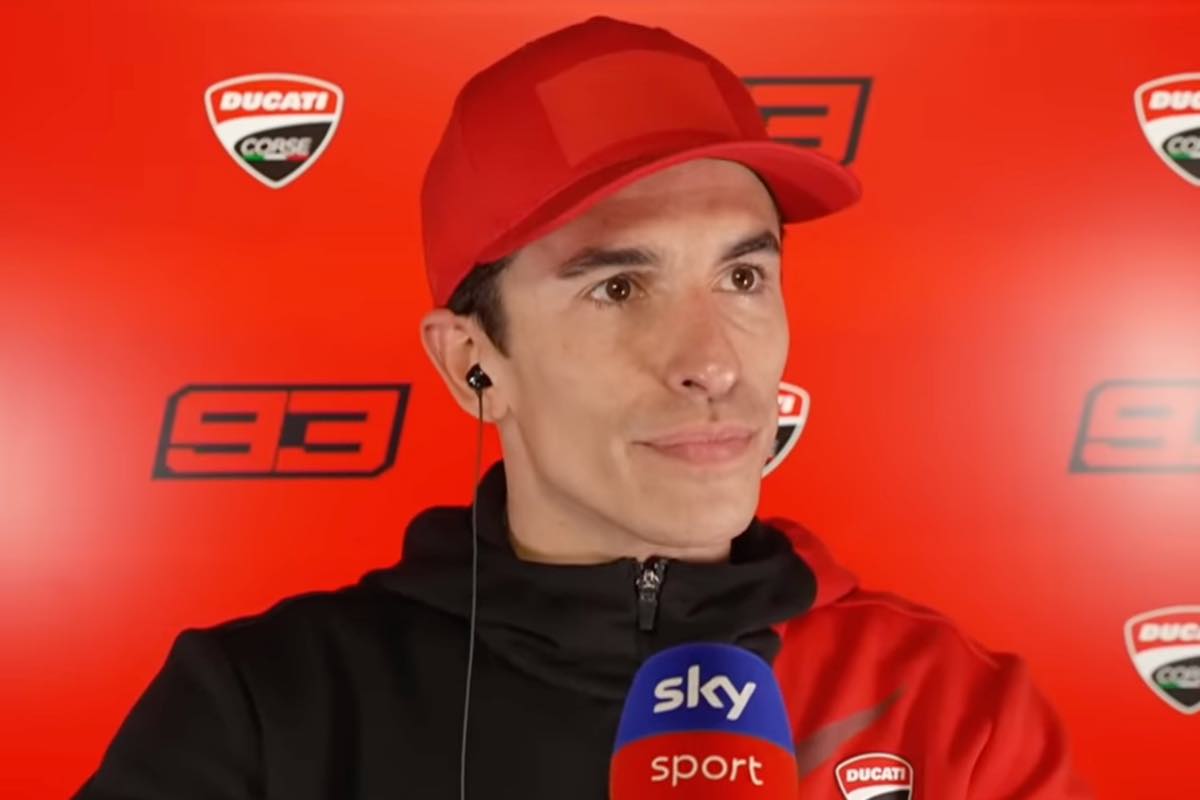 Marquez intervistato da Sky