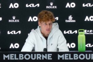 Sinner in conferenza stampa agli Australian Open