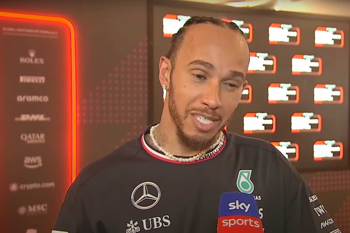 Hamilton intervistato a Sky