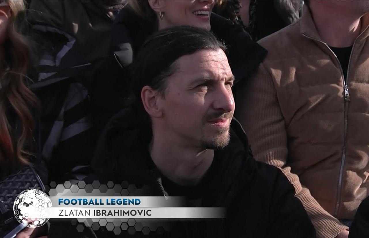 Ibrahimovic a Kitzbuehel per la discesa libera maschile di Coppa del Mondo di Sci