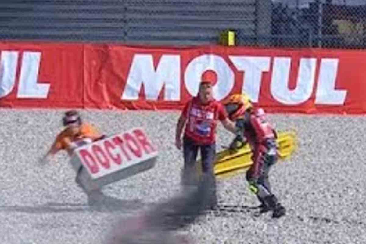 Terribile incidente al motomondiale