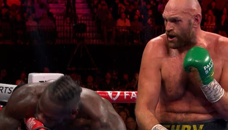 Tyson Fury sul ring