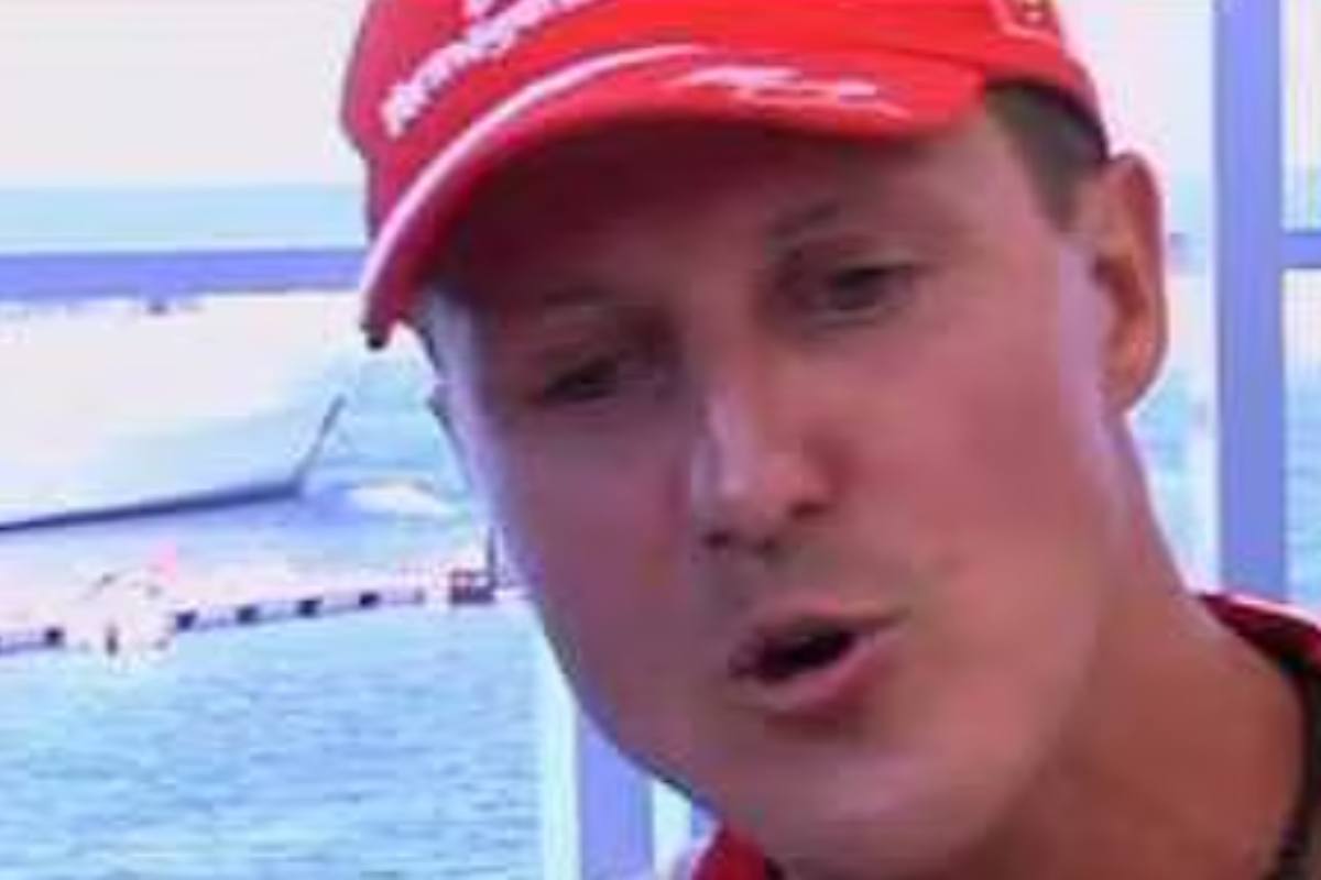 Schumacher in una intervista