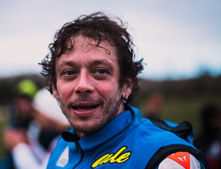 Valentino Rossi in Motocross