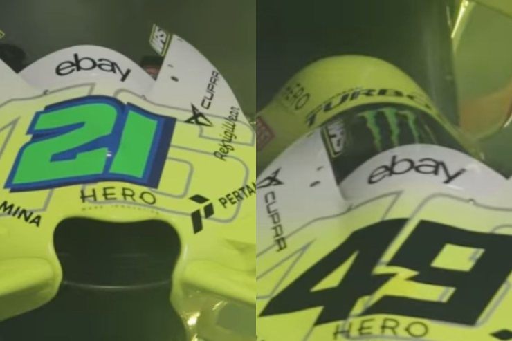 Valentino Rossi, le immagini della VR46 2025 che correrà al Motomondiale