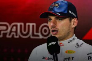 Verstappen in conferenza stampa