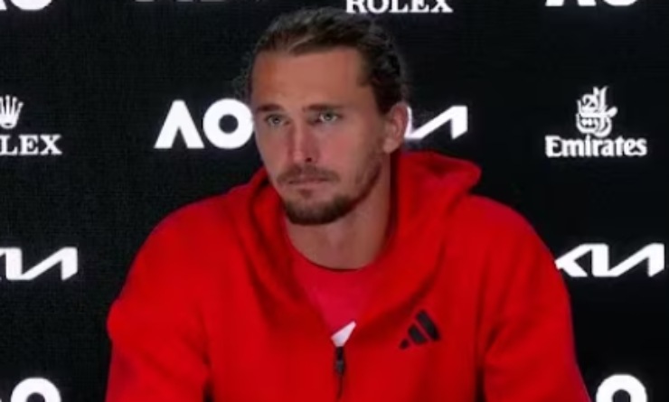 Zverev in conferenza agli Australian Open