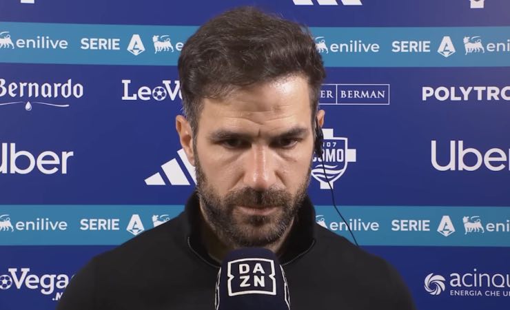 Fabregas a dazn dopo Como-Napoli