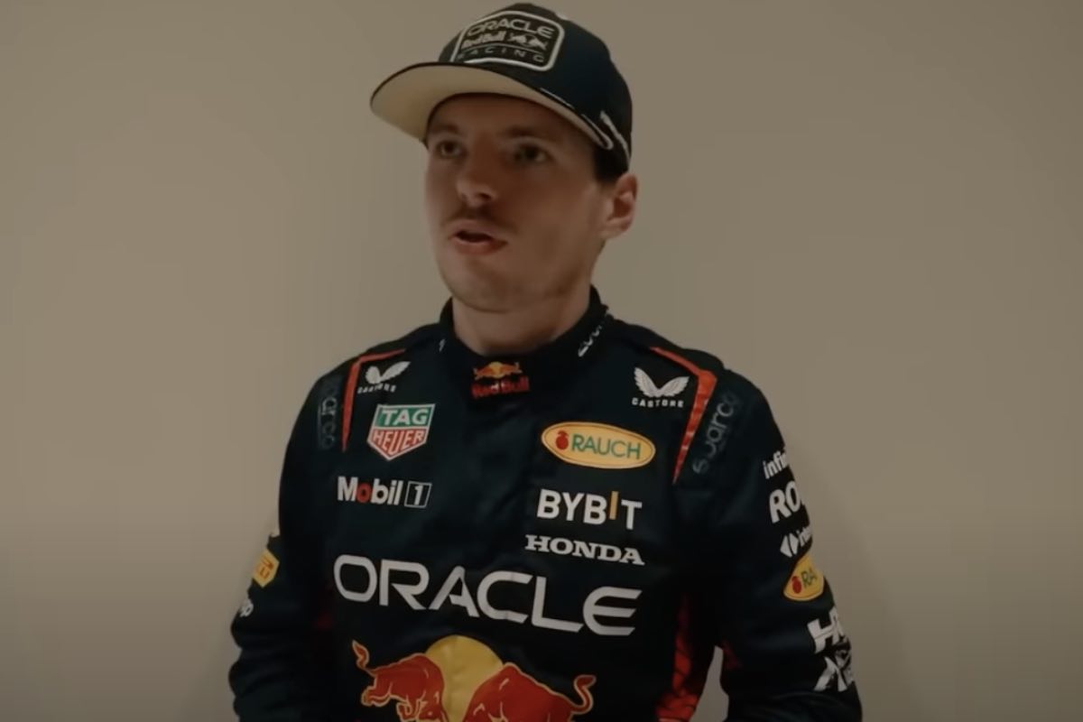 Max Verstappen intervistato 