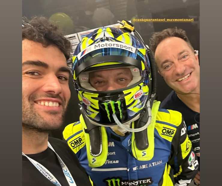 Berrettini e Rossi ai box