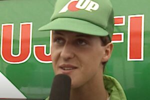 Michael Schumacher prima di approdare alla Benetton