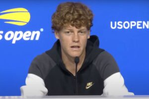 Sinner alla conferenza degli Us Open