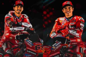 Bagnaia e Marquez, compagni e rivali in MotoGp