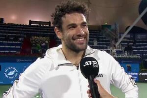 Berrettini in una intervista