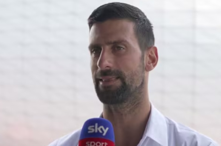 Djokovic in una intervista