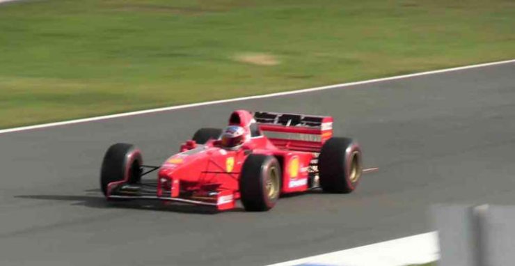 La Ferrari F310B che guidò Schumacher nel 1997