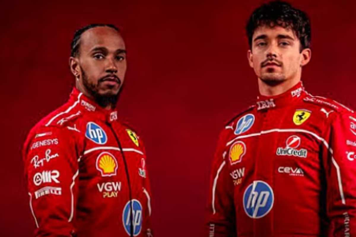 Lewis Hamilton e Charles Leclerc