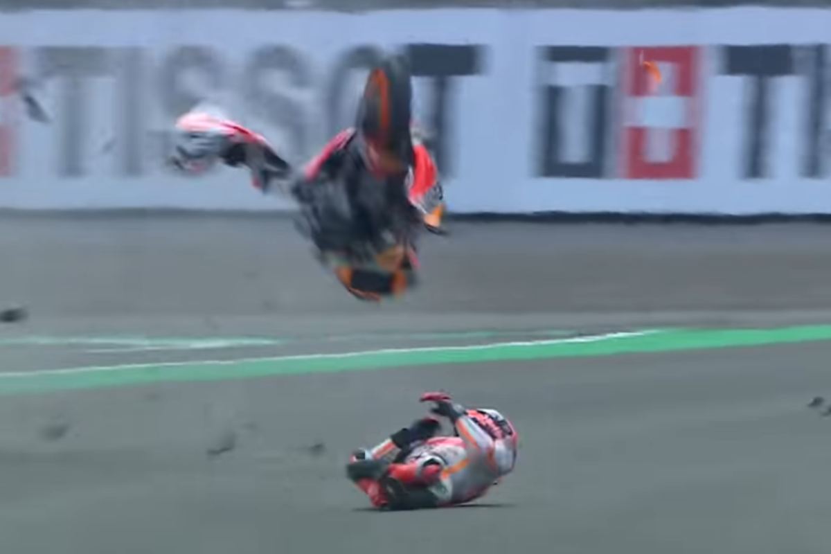 incidente motogp