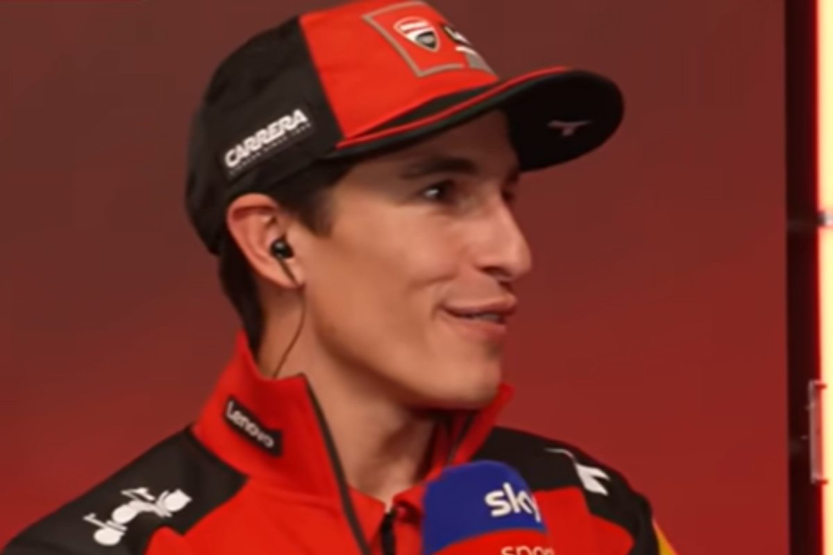 Marc Marquez in una intervista