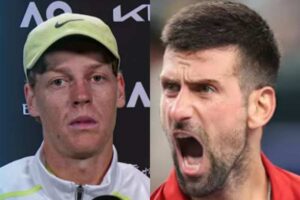 Jannik Sinner e Novak Djokovic