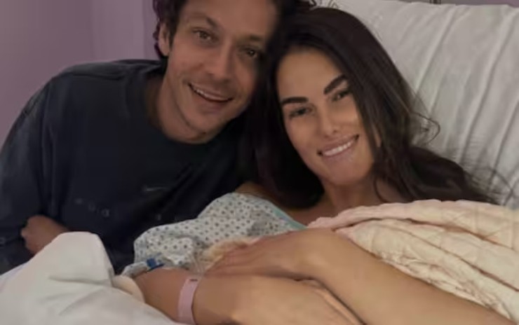 Valentino Rossi e la compagna Francesca Sofia Novello