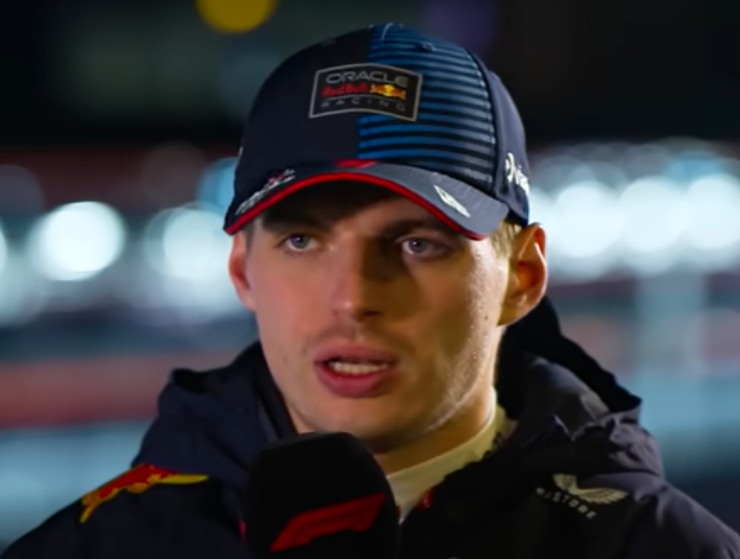 Verstappen in una intervista